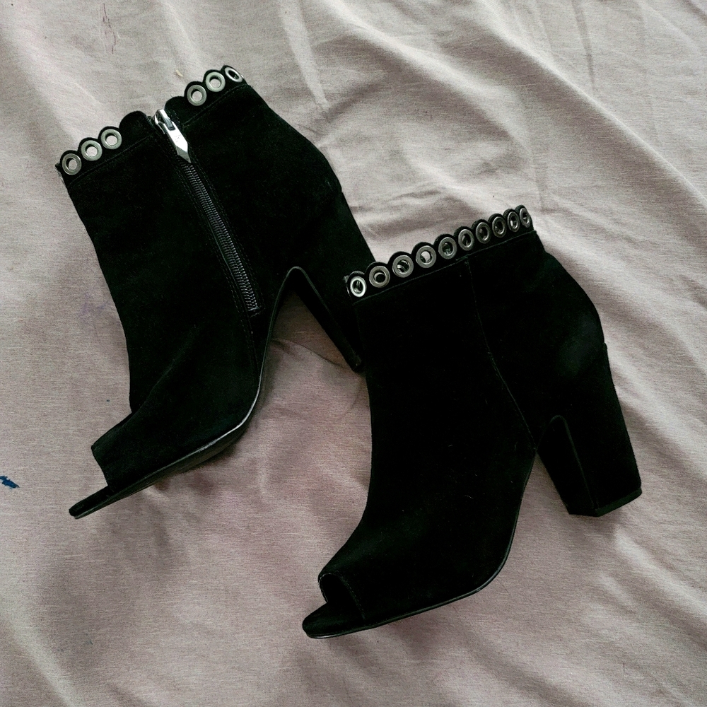 Fergalicious Open Toe Booties